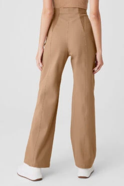 High-Waist On Point Moto Trouser - Toasted Almond 7 High-Waist On Point Moto Trouser - Toasted Almond -Style Avenue W51341R 05131 b1 s1 a2 1 m177