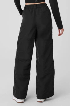 High-Waist Ski-Moto Puffer Pant - Black -Style Avenue W51343R 01 b1 s1 a3 1 m177