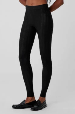 High-Waist Euphoria Legging - Black -Style Avenue W51349R 01 b1 s1 a2 1 m76