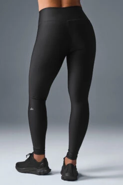 High-Waist Airlift Legging - Black 21 High-Waist Airlift Legging - Black -Style Avenue W5561R 01 b1 s1 a2 m196