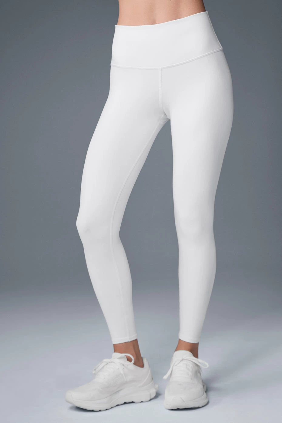 7/8 High-Waist Airbrush Legging - White 3 7/8 High-Waist Airbrush Legging - White