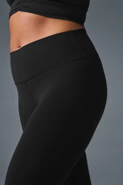 7/8 High-Waist Airbrush Legging - Black -Style Avenue W5604R 01 b1 s1 a3 1 m182