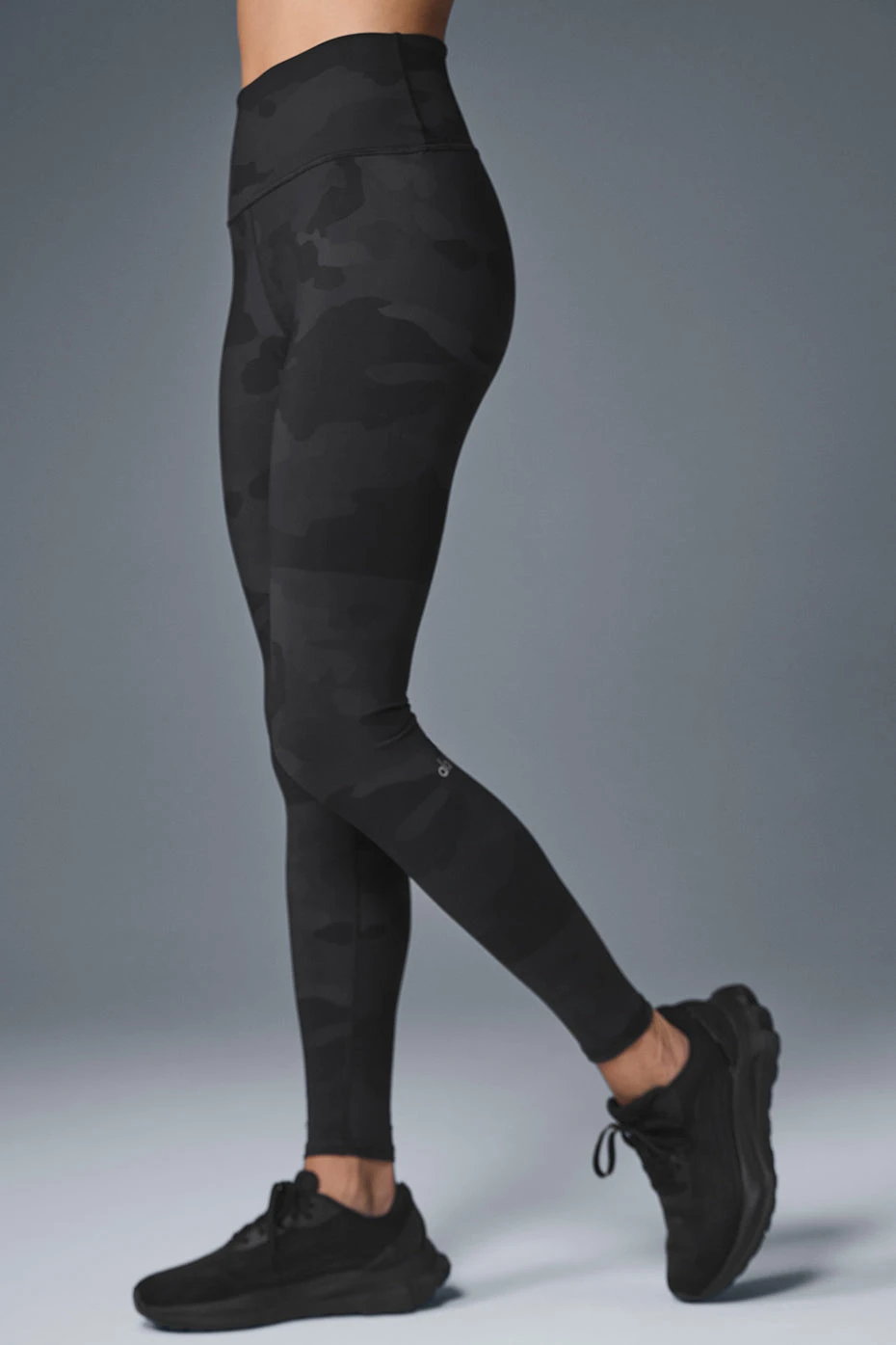 High-Waist Camo Vapor Legging - Black Camouflage 4 High-Waist Camo Vapor Legging - Black Camouflage - Image 2