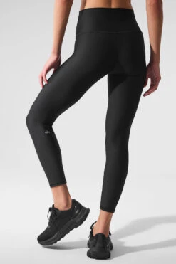 7/8 High-Waist Airlift Legging - Black -Style Avenue W5766R 01 b1 s1 a2 1 m224