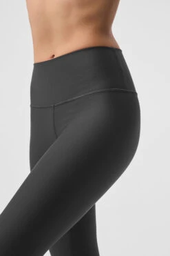 7/8 High-Waist Airlift Legging - Anthracite -Style Avenue W5766R 02125 b1 s1 a4 1 m54