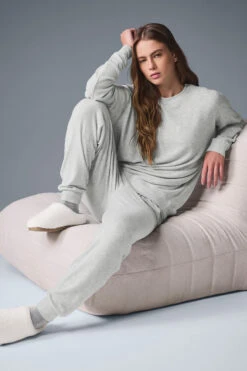 Soho Sweatpant - Athletic Heather Grey 11 Soho Sweatpant - Athletic Heather Grey -Style Avenue W5912R 02910 b1 s1 a6 2 m215