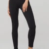 Seamless High-Waist Ribbed Legging - Black -Style Avenue W5955R 01 b1 s1 a1 1 m54