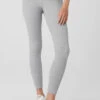 Ribbed High-Waist 7/8 Blissful Legging - Athletic Heather Grey -Style Avenue W5987R 02910 b1 s1 a1 1 m54 8bff5cb1 d723 4926 8a90 d39fea140ea1