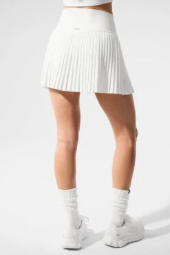 Grand Slam Tennis Skirt - White -Style Avenue W6289R 00 b1 s1 a3 1 m224