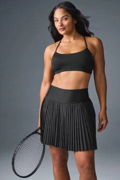 Grand Slam Tennis Skirt - Black -Style Avenue W6289R 01 b1 s1 a1 m196