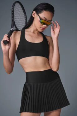 Grand Slam Tennis Skirt - Black -Style Avenue W6289R 01 b1 s1 a3 m54