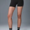 5" Airbrush High-Waist Biker Short - Black 2 5" Airbrush High-Waist Biker Short - Black -Style Avenue W6311R 01 b1 s1 a1 m54