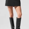Fan Club Mini Skirt - Black -Style Avenue W6356R 01 b1 s1 a1 1 m91