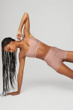 3" High-Waist Airlift Short - Smoky Quartz -Style Avenue W6363R 02512 b1 s1 a4 1 m76