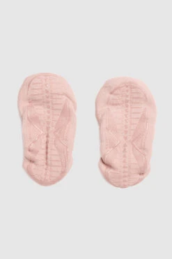 Women's Pivot Barre Sock - Pale Mauve -Style Avenue W7052R 02778 2