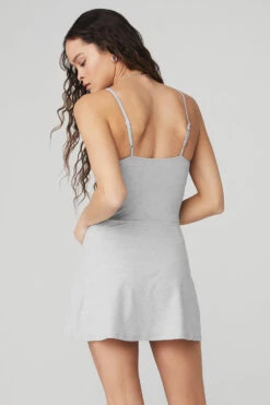 Alosoft Courtside Tennis Dress - Athletic Heather Grey -Style Avenue W8134R 02910 b1 s1 a3 1 m90 e16ea96f 00a0 4cee a281 615fe3efdc01
