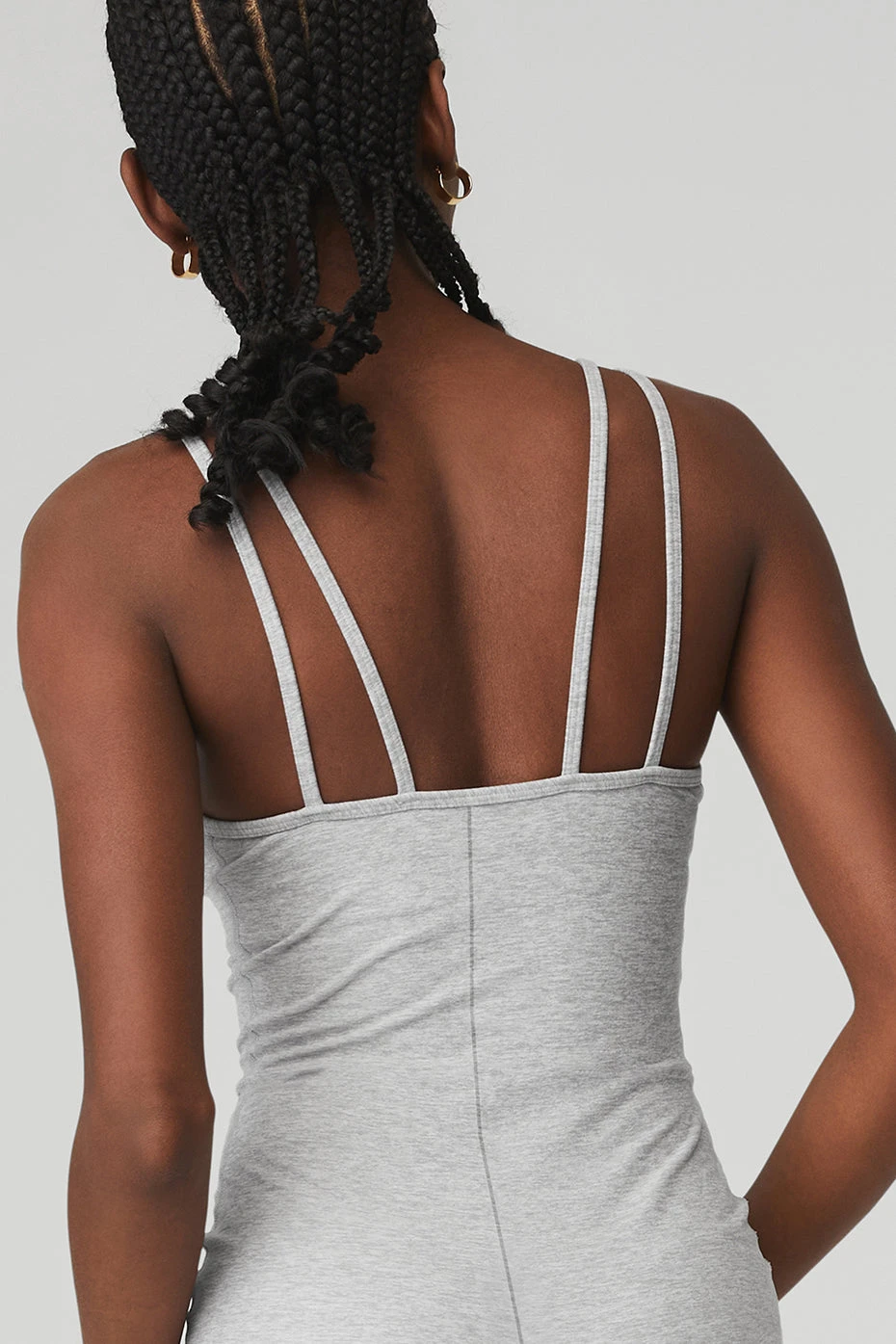 Alosoft Suns Out Onesie - Athletic Heather Grey 7 Alosoft Suns Out Onesie - Athletic Heather Grey - Image 5