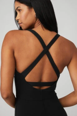 Airbrush Physique Onesie - Black -Style Avenue W8140R 01 b1 s1 a4 1 m18