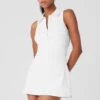 Charmed Tennis Dress - White 2 Charmed Tennis Dress - White -Style Avenue W8141R 00 b1 s1 a1 1 m18