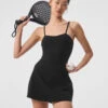 Alosoft Courtside Tennis Dress - Black -Style Avenue W8176R 01 b1 s1 a2 1 m54