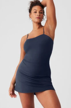 Alosoft Courtside Tennis Dress - Navy -Style Avenue W8176R 03842 b1 s3 a1 1 m182