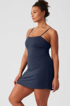 Alosoft Courtside Tennis Dress - Navy -Style Avenue W8176R 03842 b1 s3 a3 1 m182