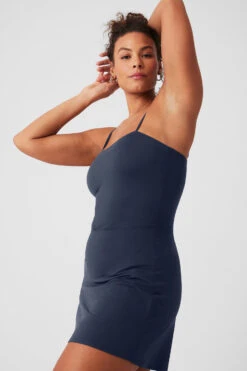 Alosoft Courtside Tennis Dress - Navy -Style Avenue W8176R 03842 b1 s3 a5 1 m182