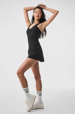 Airbrush Real Dress - Black 9 Airbrush Real Dress - Black -Style Avenue W8190R 01 b1 s1 a3 1 m54