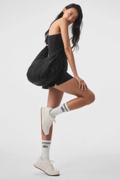 Airbrush Real Dress - Black 11 Airbrush Real Dress - Black -Style Avenue W8190R 01 b1 s1 a5 1 m54