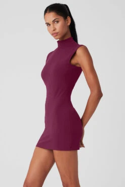 Run It Back Dress - Wild Berry -Style Avenue W8200R 05132 b1 s1 a1 1 m18