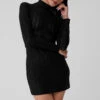 Euphoria Long Sleeve Dress - Black -Style Avenue W8230R 01 b1 s1 a1 1 m54