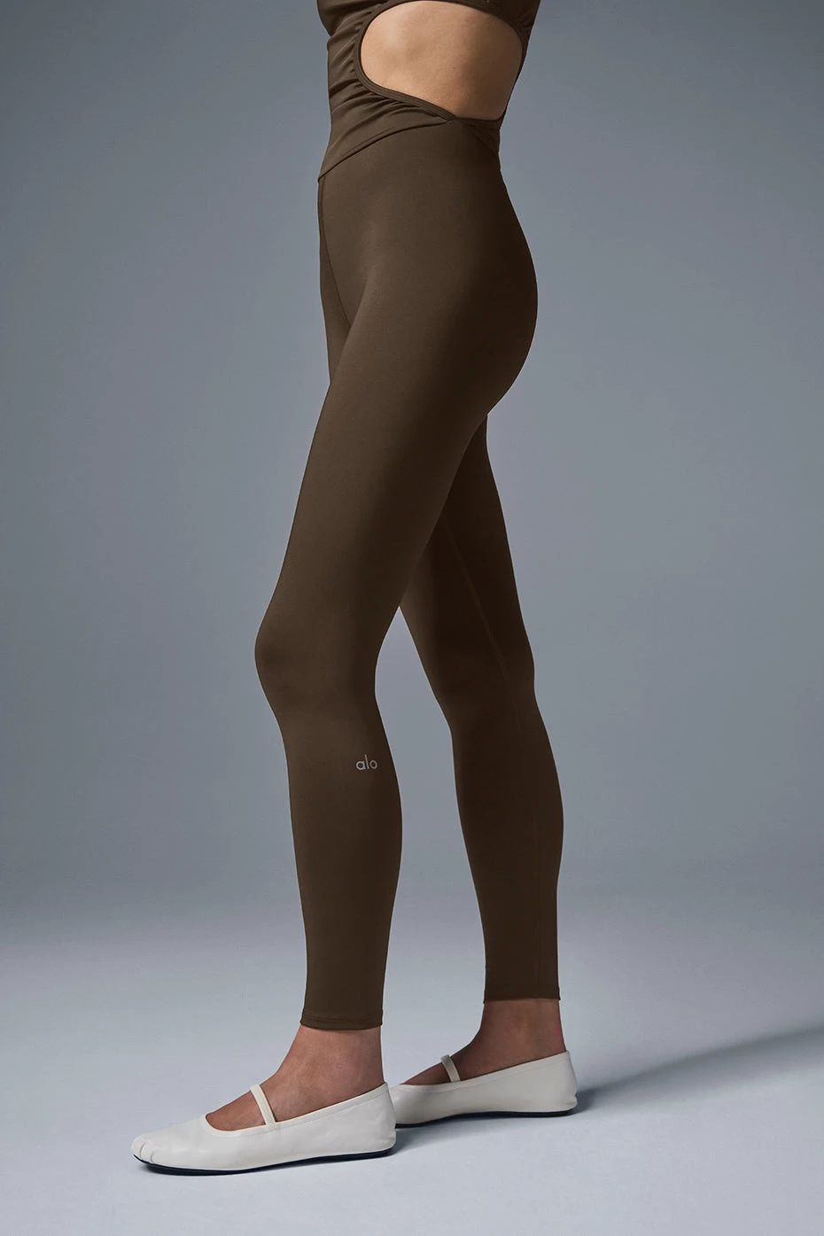 Airlift 7/8 Decadent Bodysuit - Espresso 5 Airlift 7/8 Decadent Bodysuit - Espresso - Image 3