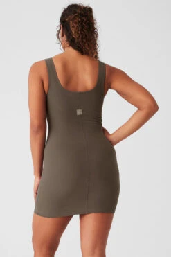 Alosoft Head Start Dress - Olive Tree 18 Alosoft Head Start Dress - Olive Tree -Style Avenue W8261R 05279 b1 s4 a2 1 m182