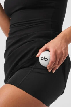 Alosoft Backspin Dress - Black 16 Alosoft Backspin Dress - Black -Style Avenue W8276R 01 b1 s1 a3 1 m182